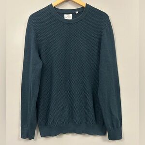 Ben Sherman Dark Teal Crewneck Sweater